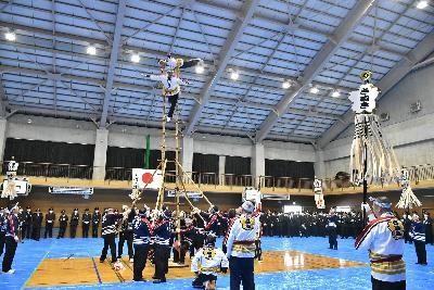 令和8年さぬき市消防団出初式が開催されました(2026年1月22日)の画像