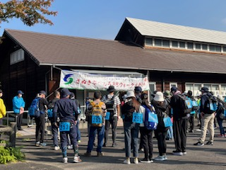 2023年11月3日（金曜日）に開催されたさぬき市へんろ88ウォークの会場写真