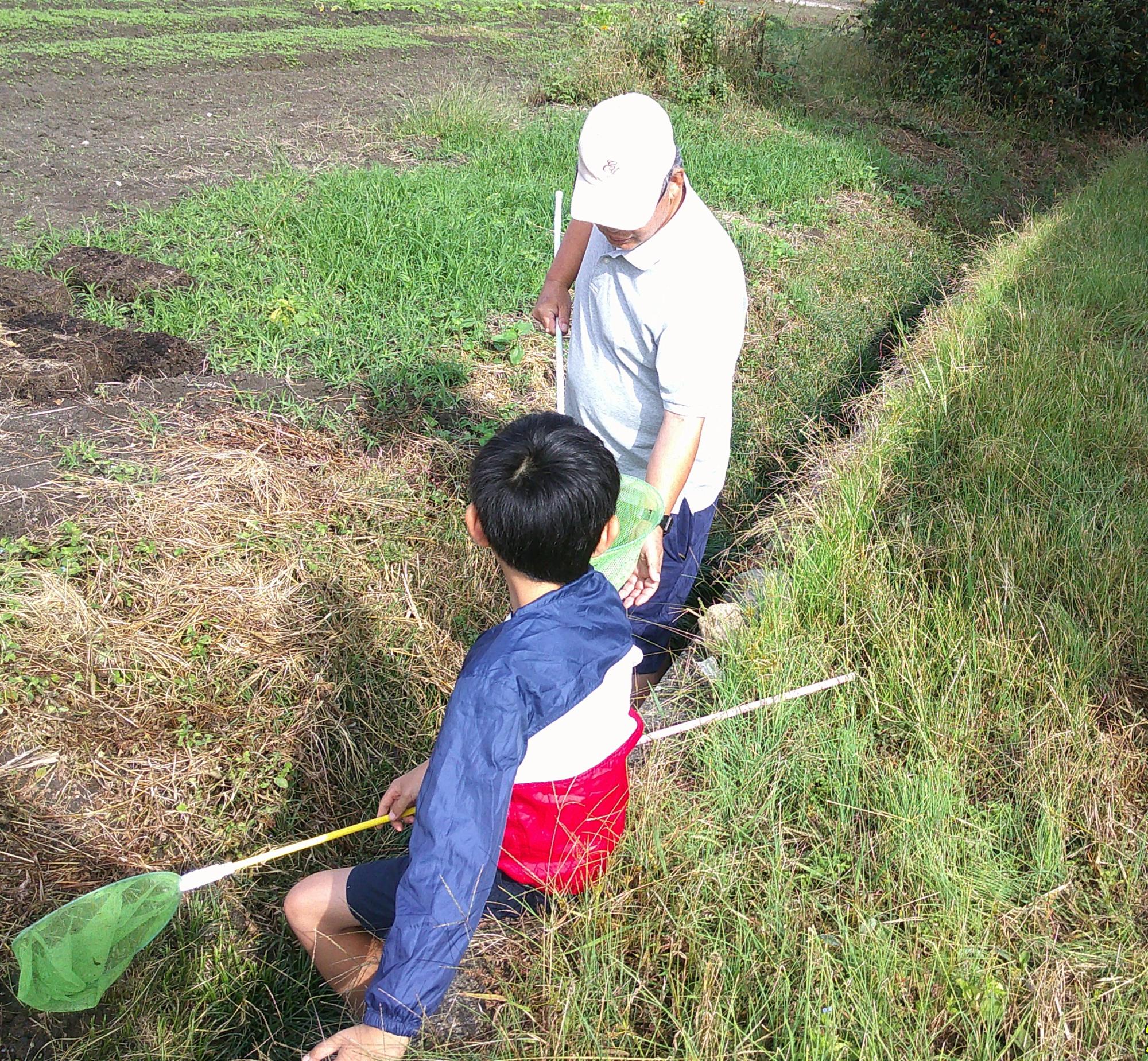 川遊び